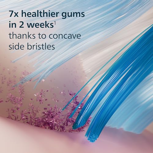 Philips Sonicare G3 Brush Heads 2-Pack White - 6 Month Supply | Compatible with All Sonicare Click-On Models