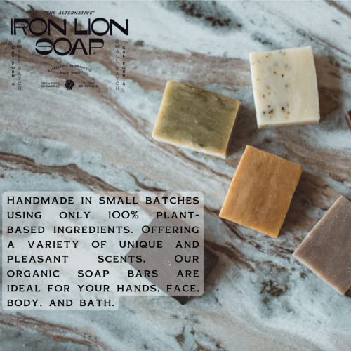 All-Natural Handmade Cold Process Soap Bar 4.5oz Bay Runner Pack of 3