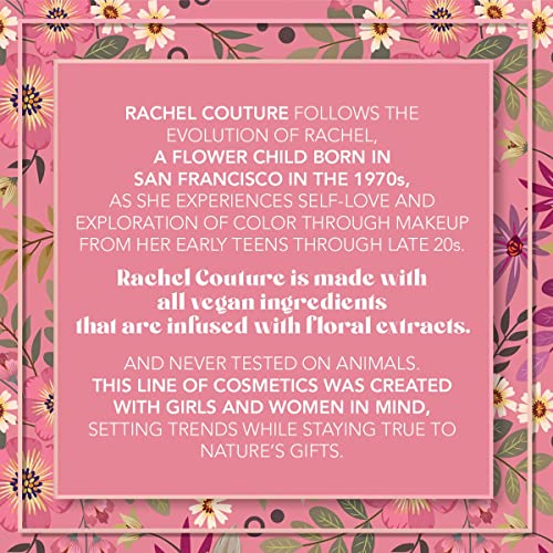 Rachel Couture Makeup Palette with Natural Ingredients & Pure Pigments | Vegan & Cruelty-Free | Infused with Natural Botanical Extracts ? 30 Colors - Woodstock