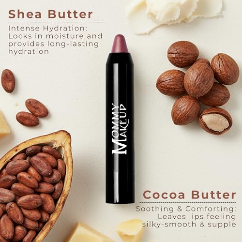 Mommy Makeup Daisy Glow Neutral Pink Lipstick & Cream Blush Stick with Golden Shimmer