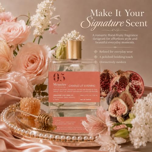 Luxury Eau de Parfum Candle Lit Evening 3.4 fl oz - Romantic Scent