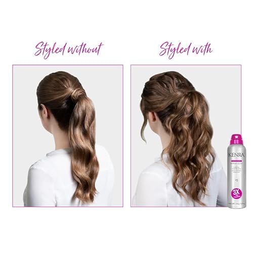 Kenra Volumizing Spray Clay 15 | Bodifying, Fullness Spray | 3X The Fullness | Medium Hold | Provides Texture & Volume With A Long-Lasting Finish | All Hair Types