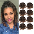 Darling Spring Twist Crochet Hair Extensions 24 Inch Pack of 4 #1/30