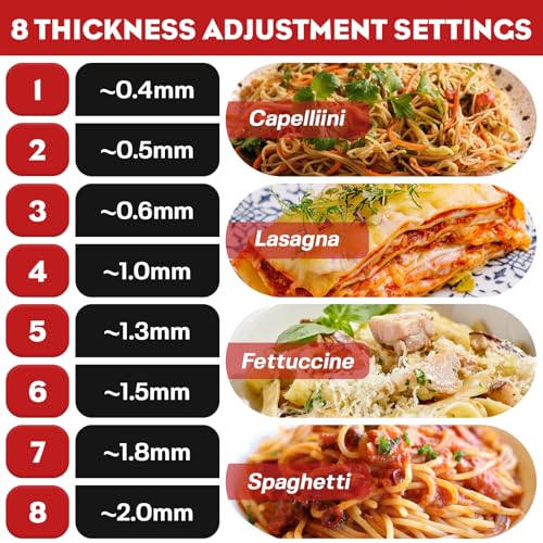 COFUN 3-in-1 Pasta Maker Attachment for KitchenAid Mixer, Metallic Silver