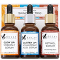 Eclat Skincare Face Serum Set ? Vitamin C, Retinol, Hyaluronic Acid for Hydration & Anti-Aging ? Brightening & Firming Facial Serums ? 3 Pack Face Care Set