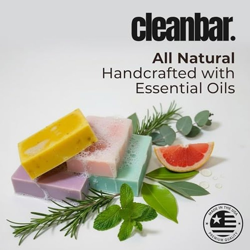 All Natural Bar Soap - Exfoliating Trio - Cheerioats, Hey Wildflower, Alright Alright Almond (4.5 oz each, 3 pack)