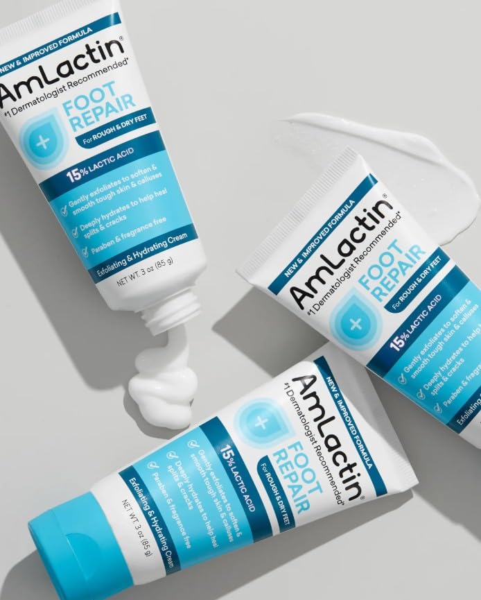 Foot Cream Therapy for Dry Skin - Pack of 2, 3 oz Each