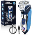 Electric Razor for Men, Rechargeable Electric Shavers for Men Face,LED Display,Wet/Dry Waterproof Men's Electric shavers, Cordless Razor with Pop Up Trimmer