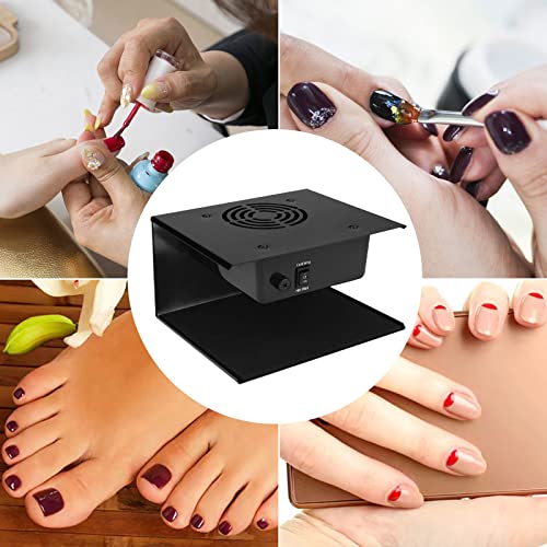 GGAIFbp 300W Nail Dryer Fan for Regular & Gel Polish Hot & Cool Air