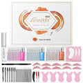 Lash Lift Kit 10 Pcs - Salon-Quality Eyelash Perm & Brow Lamination Set