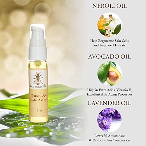 Facial Serum with Organic Tamanu Oil & Vitamins - Anti-Aging & Hydrating for Dry Skin