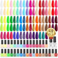 48Pcs Nail Polish Set with Base & Top Coat - Quick Dry, Long-Lasting Colors for Women & Girls - Variation of THIS listing