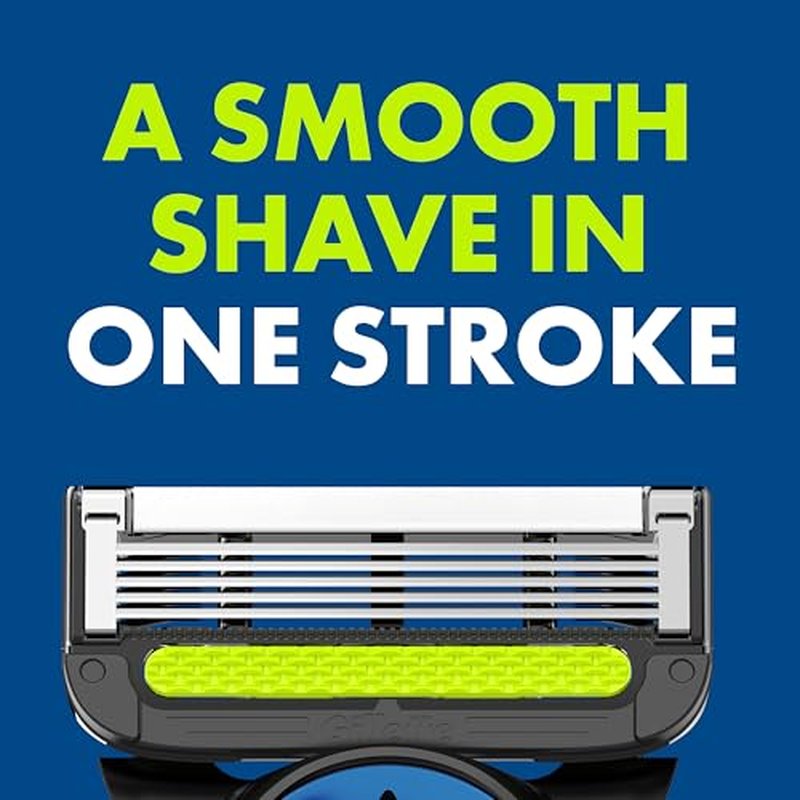 Gillette Labs Special NFL Cowboys Edition Shaving Razor for Men - 1 Handle, 4 Razor Blade Refills & Magnetic Stand, GilletteLabs with Exfoliating Bar