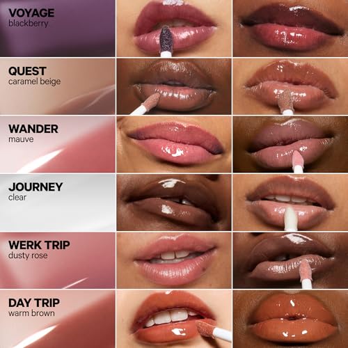 Milk Makeup Odyssey Werk Trip Dusty Rose Lip Gloss - Hydrating, Non-Sticky, High Shine, Vegan