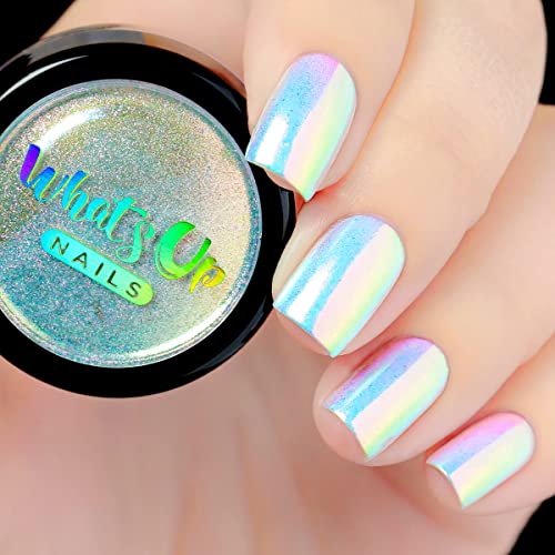 Aurora Pigment Powder for Unicorn Nails - Whats Up Nails Variation