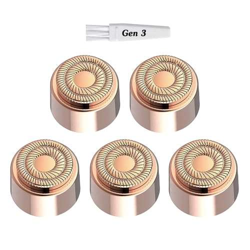 Gen 3 Replacement Heads for Flawless Facial Hair Remover - 5 Pack