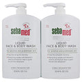 Sensitive Skin Liquid Body and Face Wash - 33.8 oz Bottle, Pack of 2