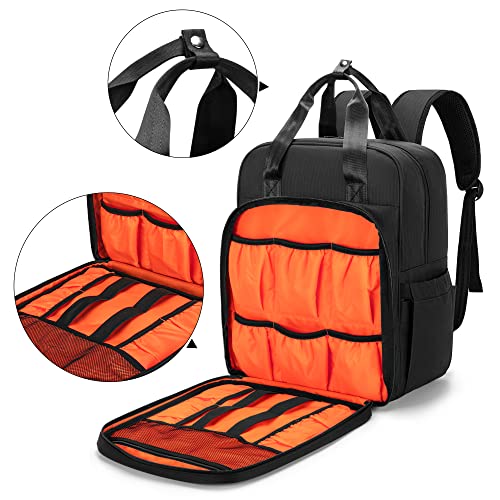Bartender Backpack with Padded Compartments for Bar Tools Set