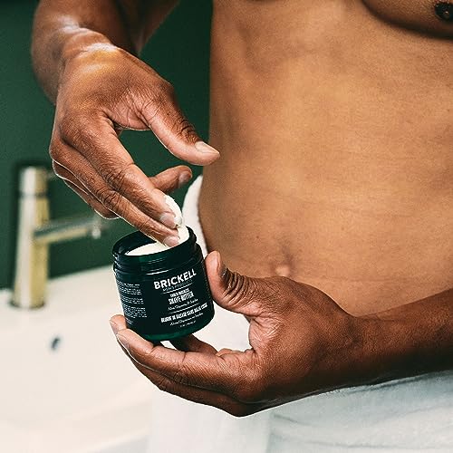 Brickell Men's Scented Shave Butter - 5oz, Hydrating, Reduces Nicks & Irritation (Pack of 1)