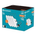 LED Recessed Light Trim 6 Inch Dimmable Canless White for New Construction
