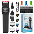 Beard Trimmer for Men, Electric Razor Shaver, Waterproof Electric Razor for Men, Hair Trimmer, Nose Hair Trimmer, Cordless Hair Clippers, Adjustable Beard Grooming Kit