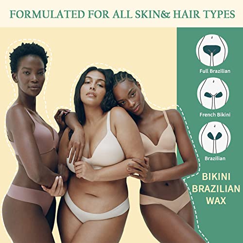 Maxpearl Hard Wax Beads 1LB + 10.5OZ - Brazilian, Bikini Waxing, Face, Eyebrows, Underarms, Arms, Chest, Back, Legs, Jasmine & Coconut Formula