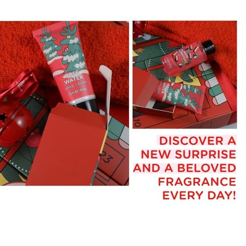 Advent Calendar 2025-24 Days of Skincare Beauty Advent Calendar for Adults, Christmas Gifts for Women, Bath and Body Gift Set for Teen Girls, Girlfriend, Wife