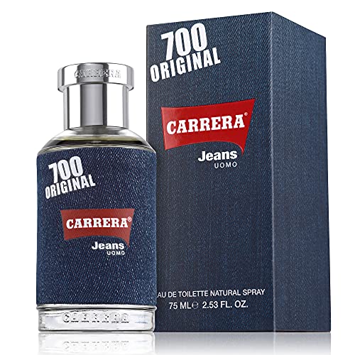 Carrera Jeans 700 Uomo Original Eau de Toilette for Men - 1 Fl Oz