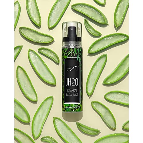Joey Healy JH2O Botanical Facial Mist, Anti-Aging Facial Mist with Masterful Blend of Cucumber, Witch Hazel, Aloe Vera, Rosemary, and Turmeric, Hydrating and Paraben-Free Moisturizing Skincare Toner