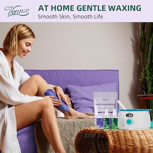 Hard Wax Beads,1LB Aloe + 1LB Lavender Hard Wax For Hair Removal,Gentle on All Skin Types