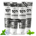 Nano Hydroxyapatite Toothpaste 10% - Fluoride Free Whitening, 4-Pack 4.2oz