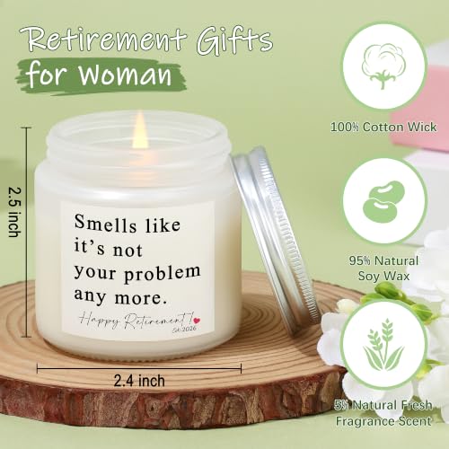 Retirement Gift for Woman 2026 - Happy Retired Gifts for Women