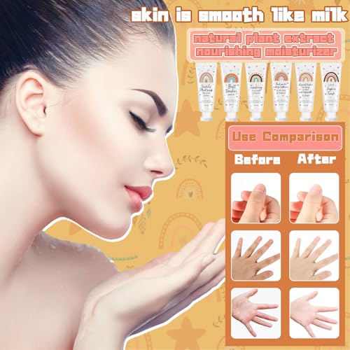 72 Pcs Teacher Appreciation Hand Cream Gift Set - Boho Rainbow Design