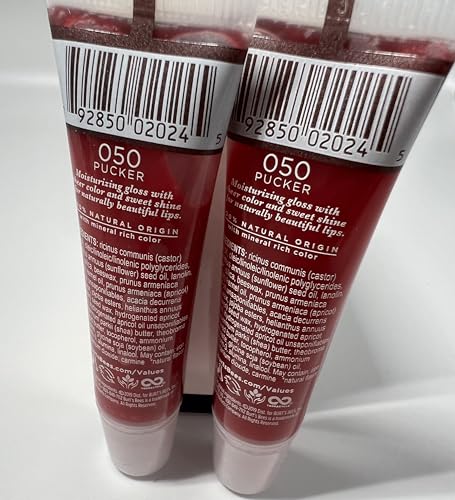 Lip Gloss for Pout & Shine - 0.5 oz Pack of 2