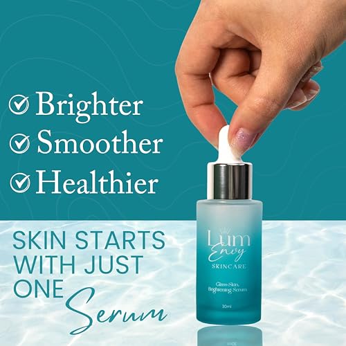 Salmon DNA Glass Skin Serum - Hydrating Korean Skincare Face Serum with PDRN, Niacinamide & Centella Asiatica | Brightening, Dry Skin, Anti-Aging, Dark Spots & Wrinkles | 30ml