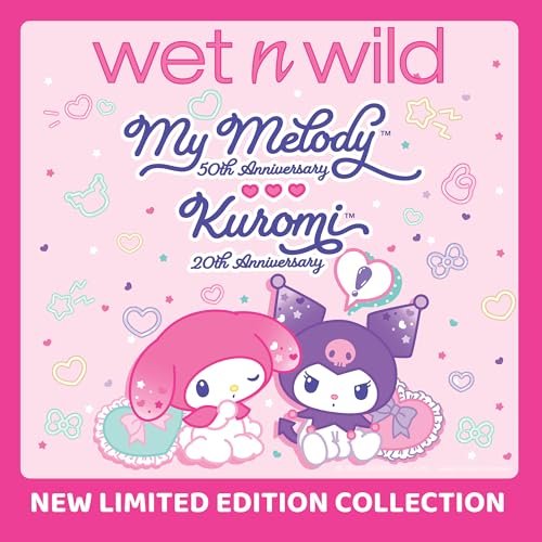 Wet n Wild My Melody & Kuromi Makeup Bag - Travel-Friendly Cosmetic Organizer