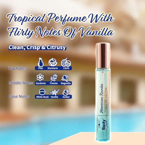 Hawaiian Rumba Eau De Parfum - Long Lasting Tropical Fragrance 15ml