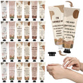 Loopeer 48 Pcs Positive Affirmation Gifts Bulk Hand Cream Gift Set Small Motivational Stress Relief Gift for Coworker Staff Teacher Nurse Women Dry Cracked Hands Travel Size Moisturizing
