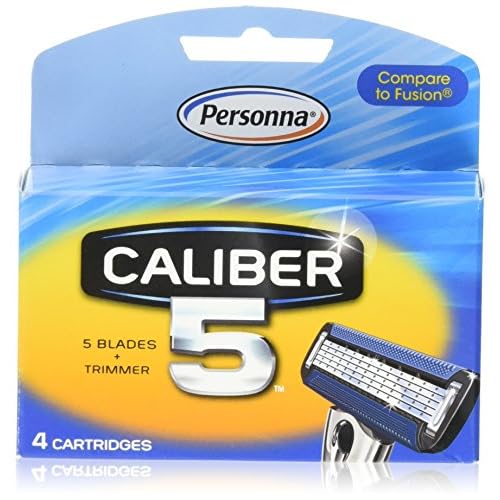 Replacement Blade Men's 5-Blade Refill, 4 Count