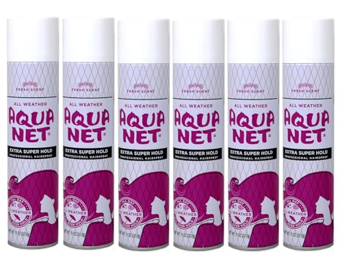Extra Super Hold Hair Spray - Fresh Scent, 11 Oz Pack of 6