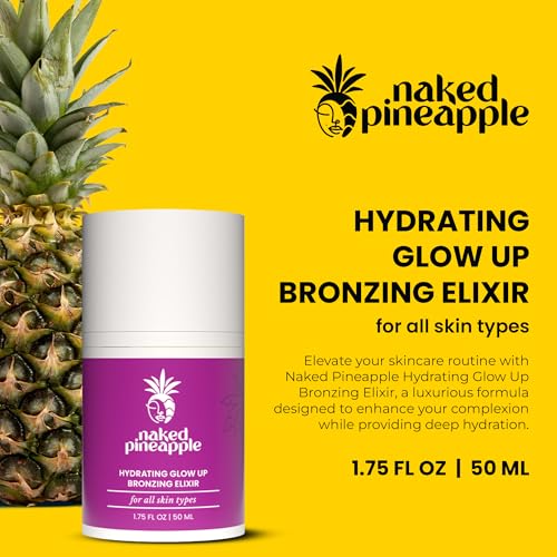 Hydrating Glow Up Bronzing Elixir - Enhances Complexion & Glow, Promotes Smooth Skin, Hydration & Moisture Lock - Makeup Primer, 1oz