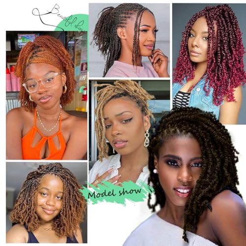 Leximi 14 Inch Burgundy Human Hair for Loc Repair & Twist - 50g Bulk Afro Kinky Hair