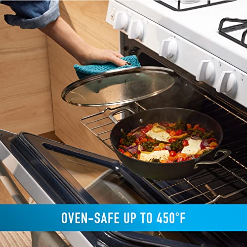 6-Piece Nonstick Cookware Set with AquaShield™ - Hard-Anodized Pots & Pans