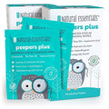 Natural Essentials Peepers Plus Eyelid Wipes Unscented/Tea Tree 30 Count - Rinse-Free Eye Care