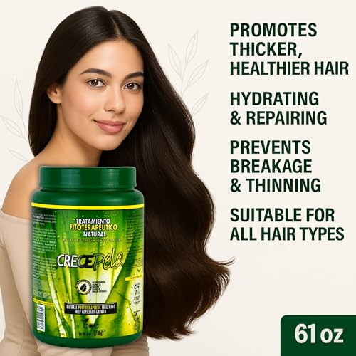 Natural Phytotherapeutic Hair Growth Mask - Deep Conditioning & Strengthening - 61 oz