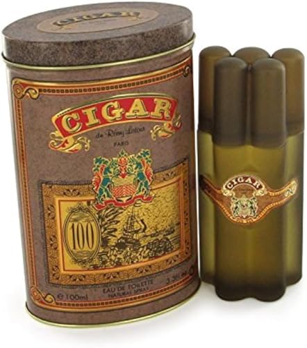 Cigar Perfume for Men - Remy Latour Fragrance with Coriander, Lavender & Basil, 3.3 Fl Oz