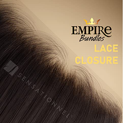 Sensationnel Empire 4x4 Lace Closure 10 Inch Straight Natural/Black