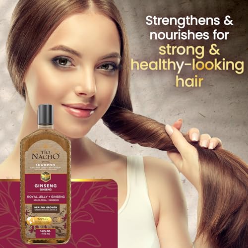 Ginseng Shampoo with Royal Jelly 14 Fl Oz Pack of 3 - Strengthening Hair Care