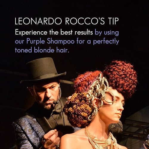 Purple Toning Shampoo for Blonde Silver Platinum Hair 8oz - Neutralizes Brassy Yellow Tones