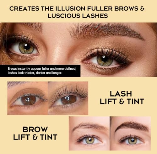 Lash & Brow Lift and Coloring Kit - Eyelash Perm & Brow Lamination Set